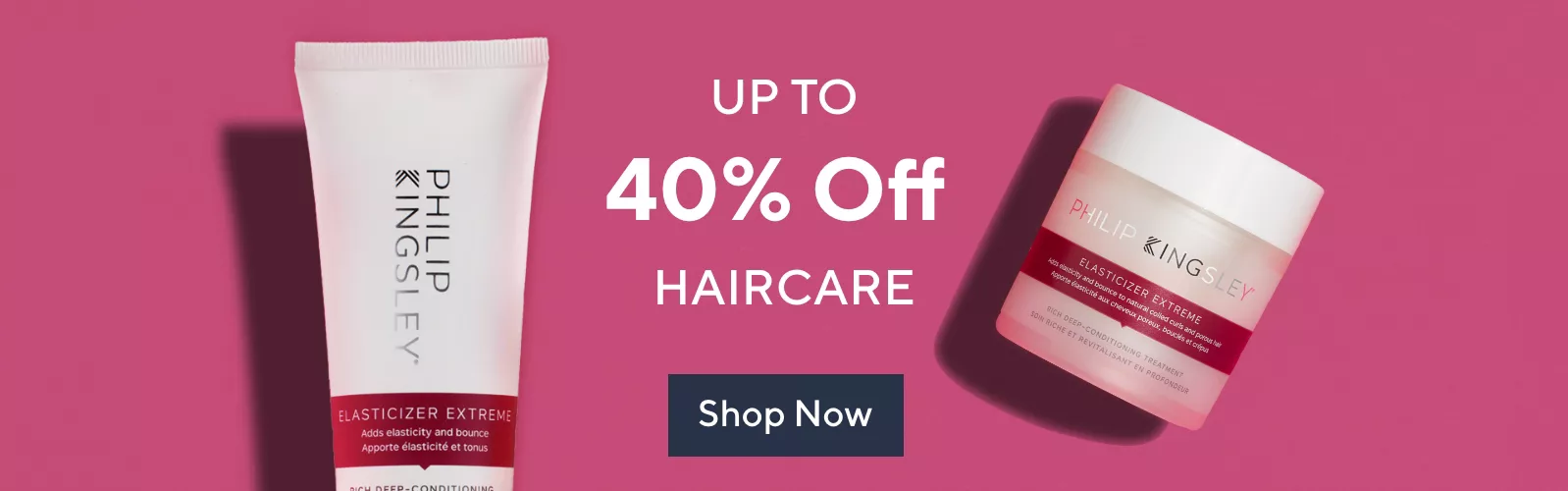 Up to 40% off haircare