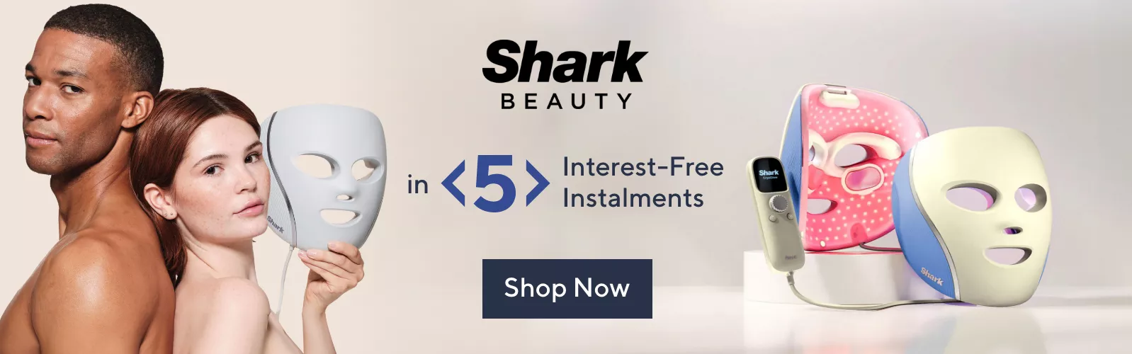 Shark Beauty in 5 Interest-Free Instalments
