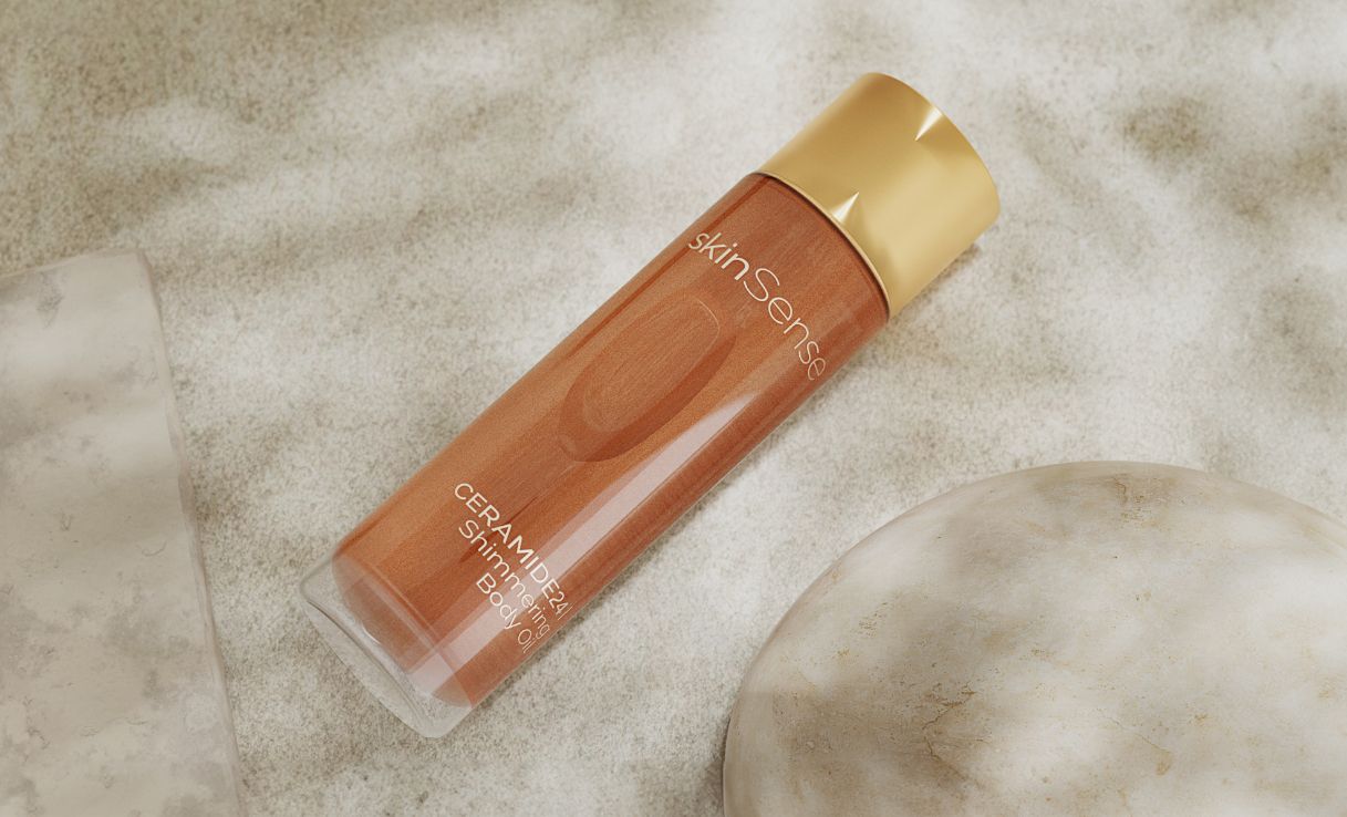 Shop SkinSense Ceramide24 Shimmering Body Oil with free delivery