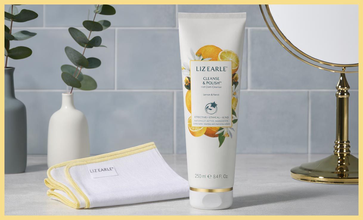New Liz Earle Neroli & Lemon Cleanse & Polish with free delivery