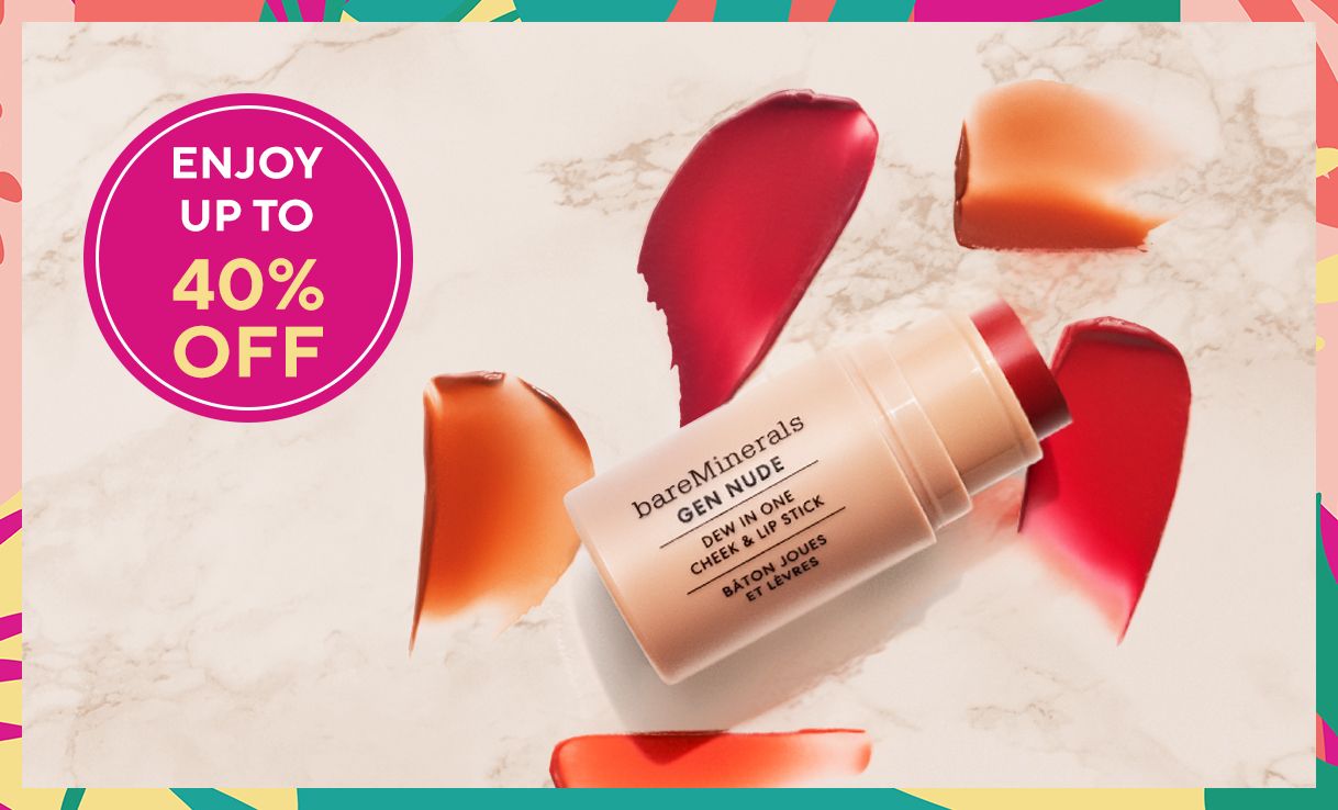Up to 40% off beauty