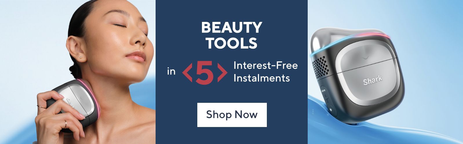 Beauty Tools over £100 in 5 interest-free instalments