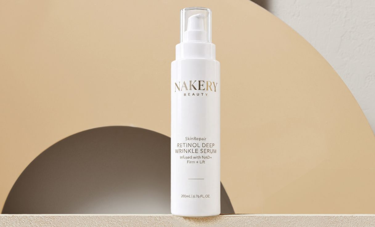 Nakery Beauty Supersize Retinol Deep Wrinkle Serum with NAD