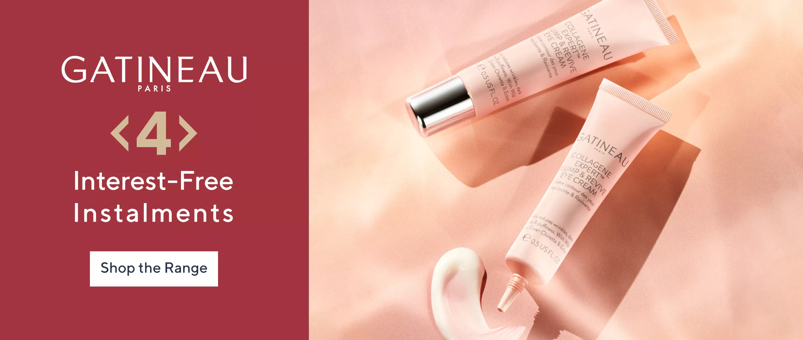 Shop GATINEAU beauty in 4 interest-free instalments