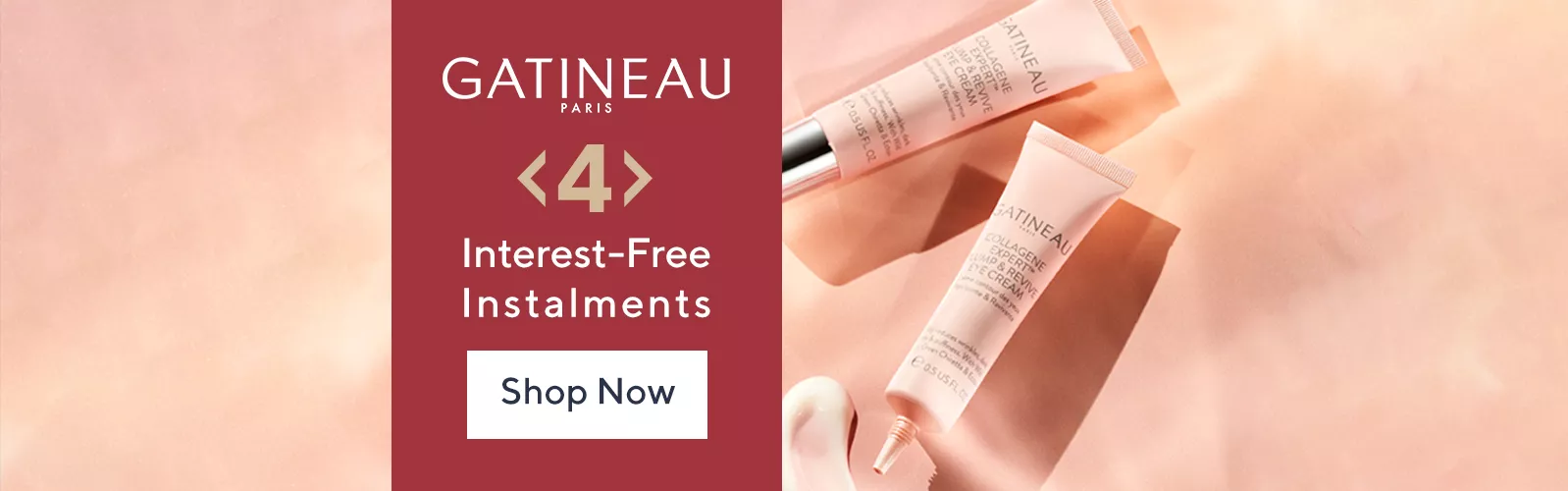 Shop GATINEAU beauty in 4 interest-free instalments