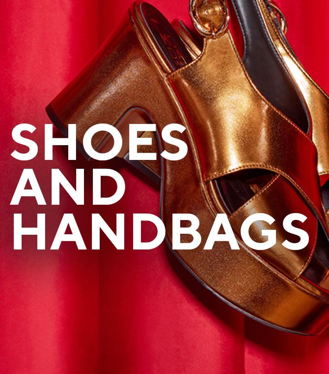 Shoes and handbags sale