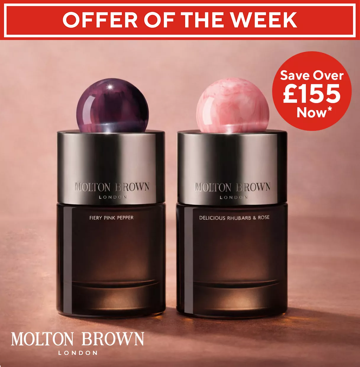 Spread the cost of this Molton Brown EDP Fragrance 100ml Duo