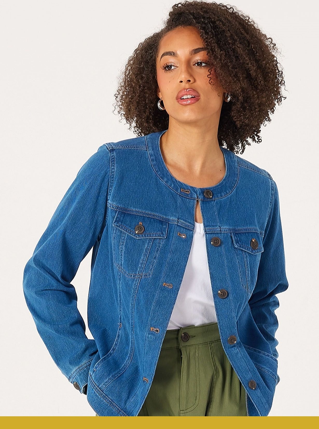 Shop Denim & Co fashion and their bestselling jacket
