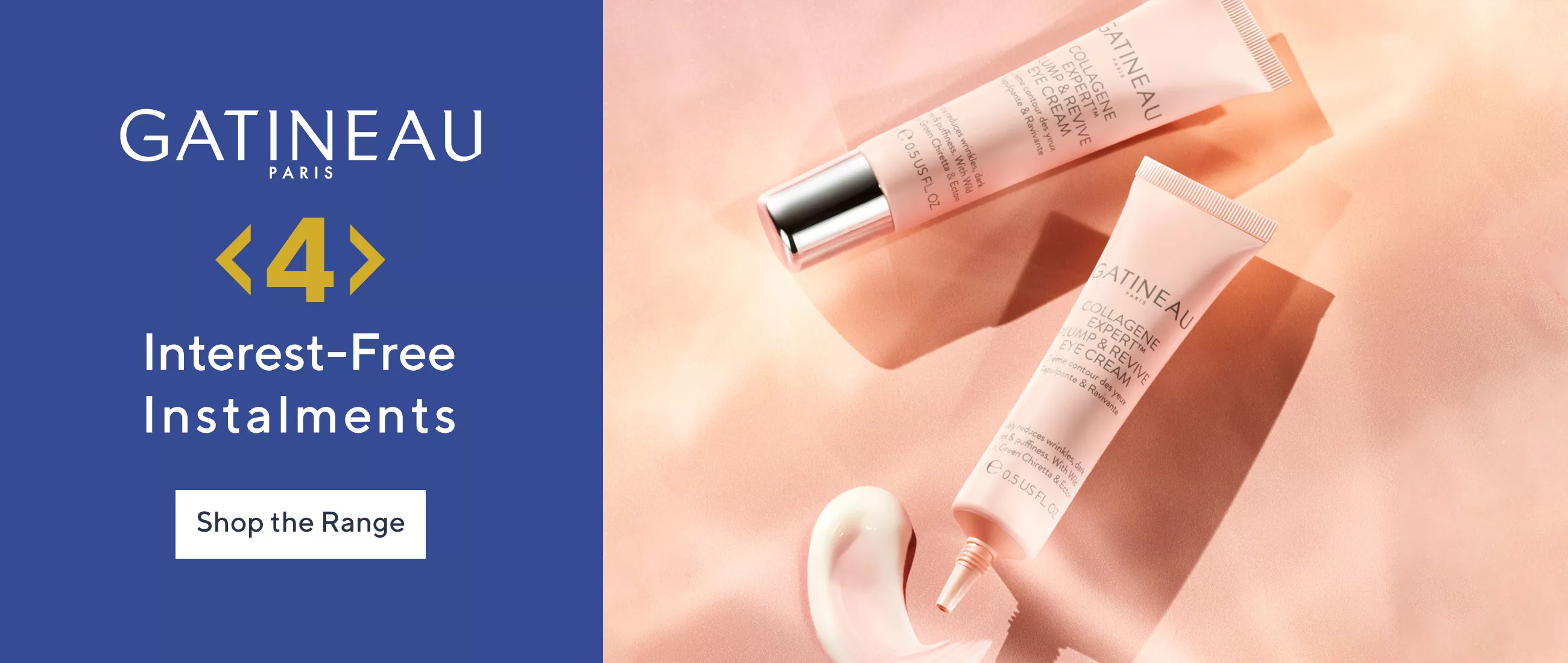 Shop GATINEAU beauty] in 4 interest-free instalments