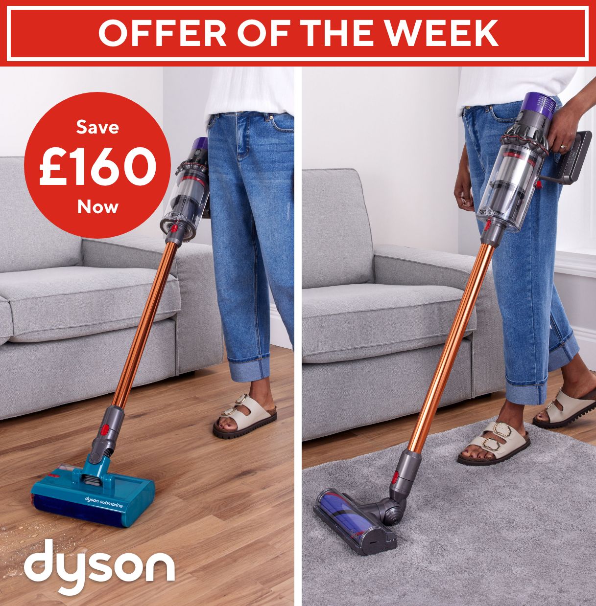 Spread the cost of this Dyson V10 Cyclone Submarine cordless vacuum cleaner