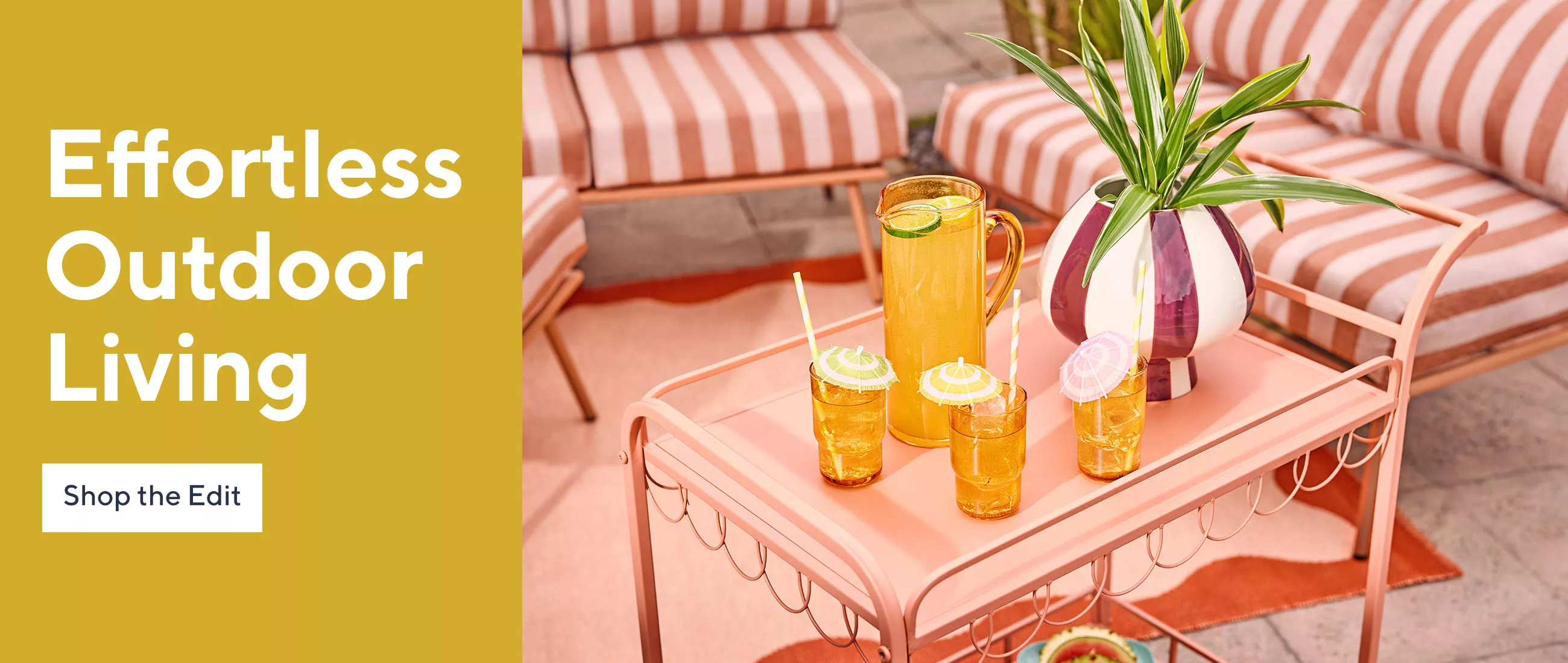Shop our edit for outdoor summer living