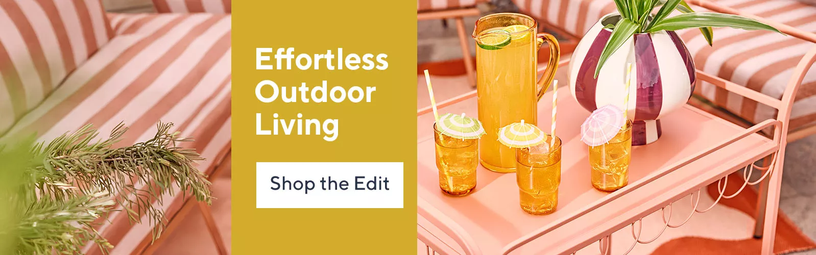 Shop our edit for outdoor summer living