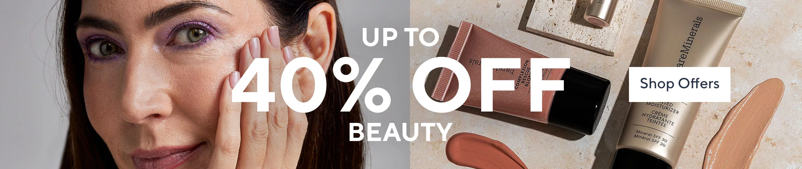 Up to 40% off beauty
