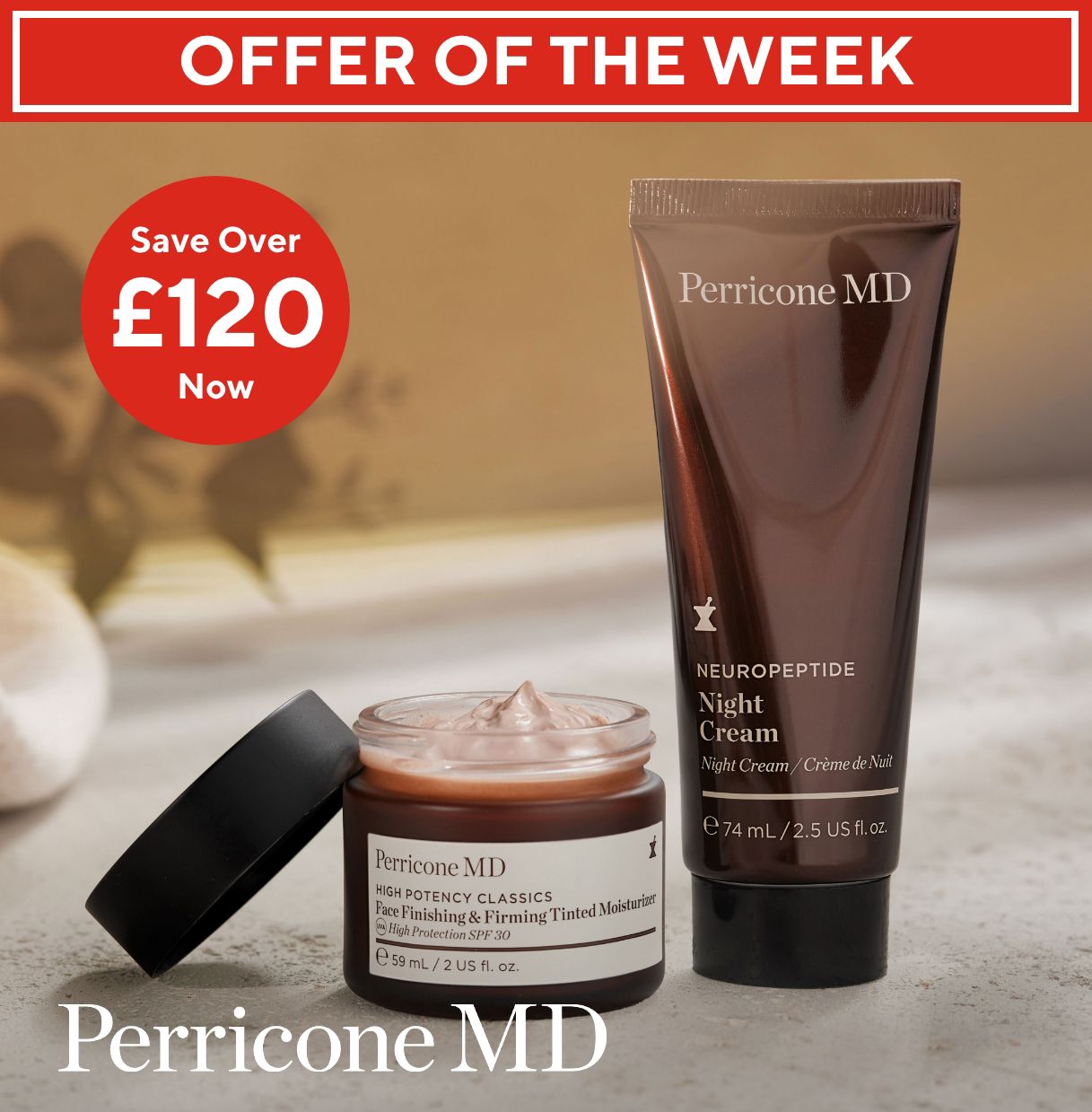 Spread the cost of the Perricone Day & Night Essential Moisturising Duo