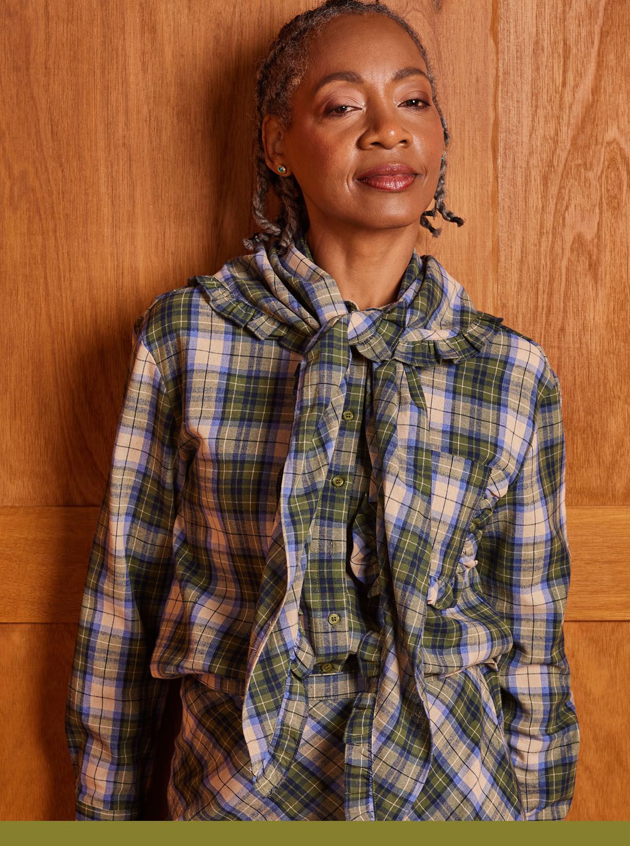 Checked fashion