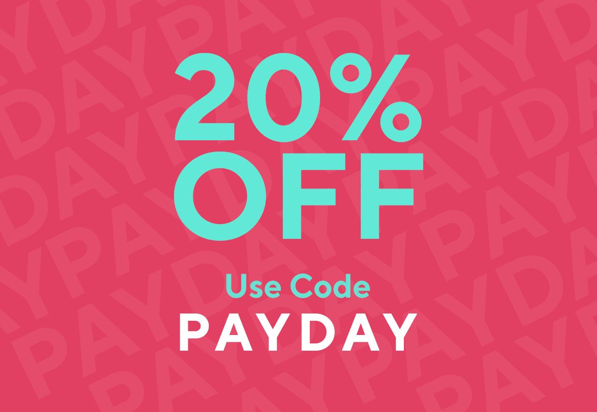 Payday offers with 20% off