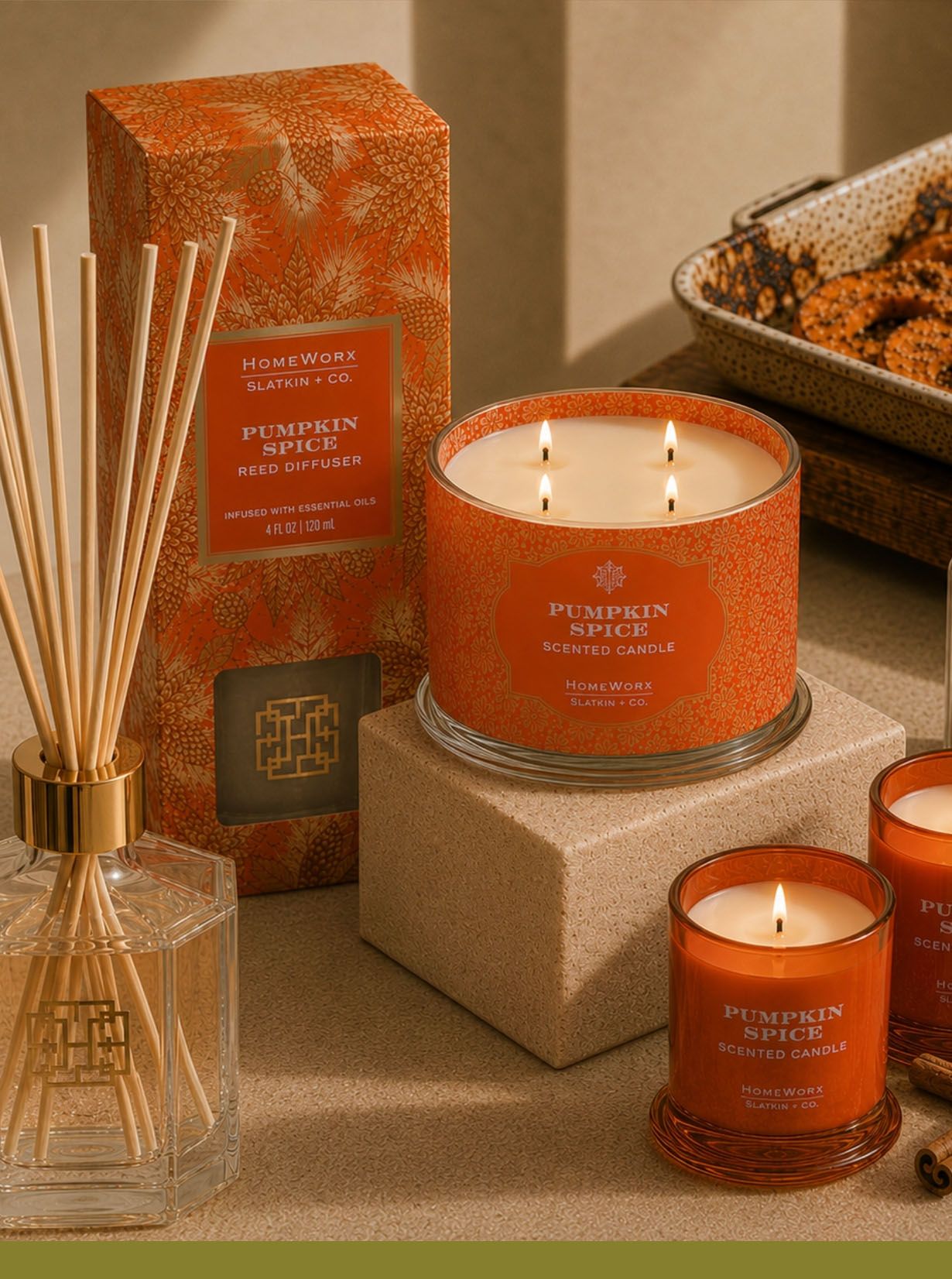 Autumn homeware and Halloween decor