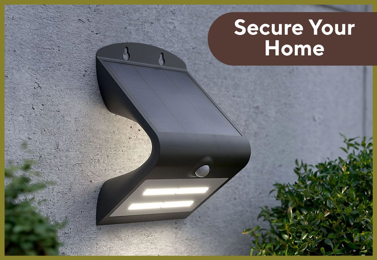 Shop security cameras and security lights