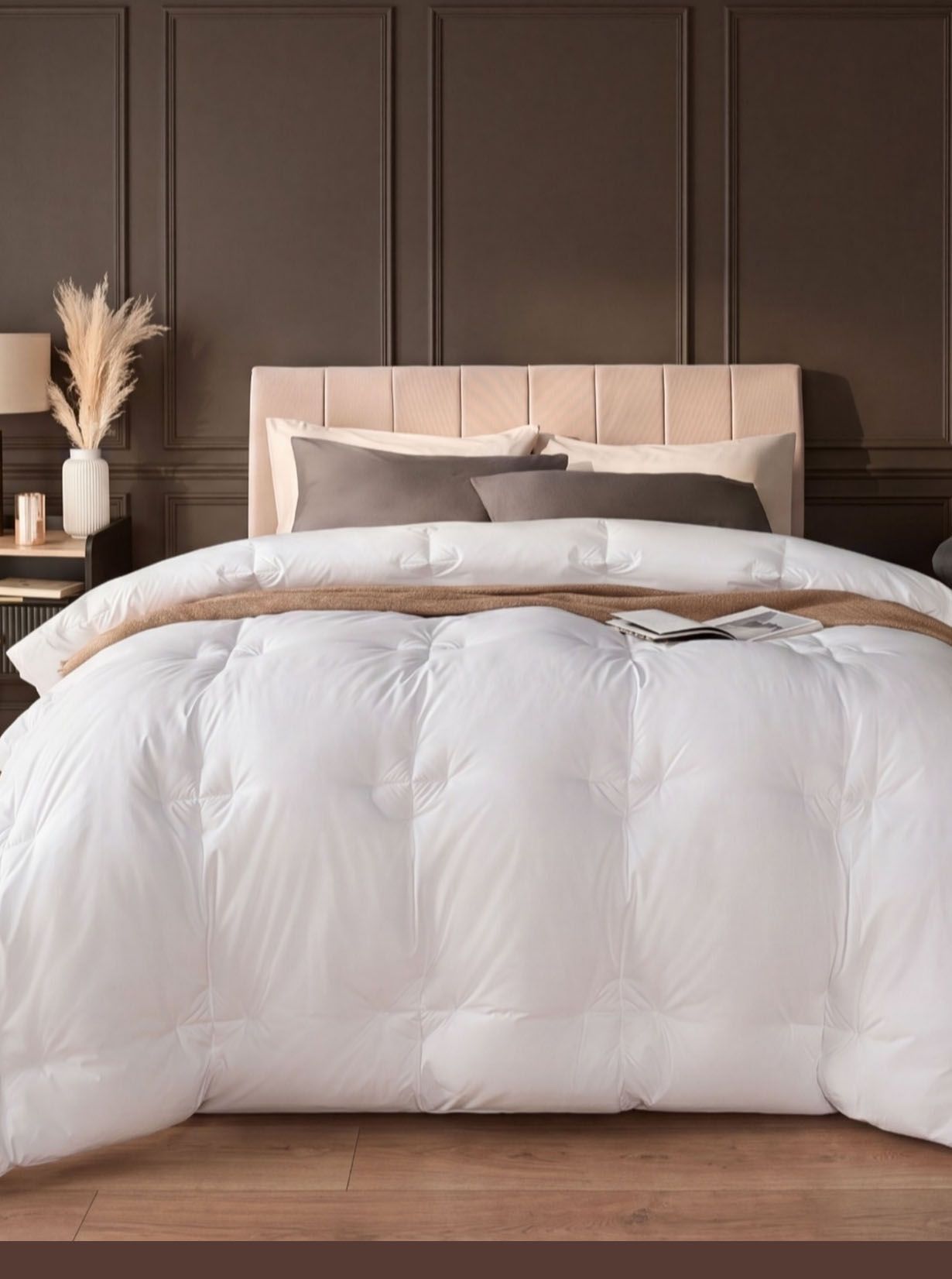 Cosy bedding, throws and cushions