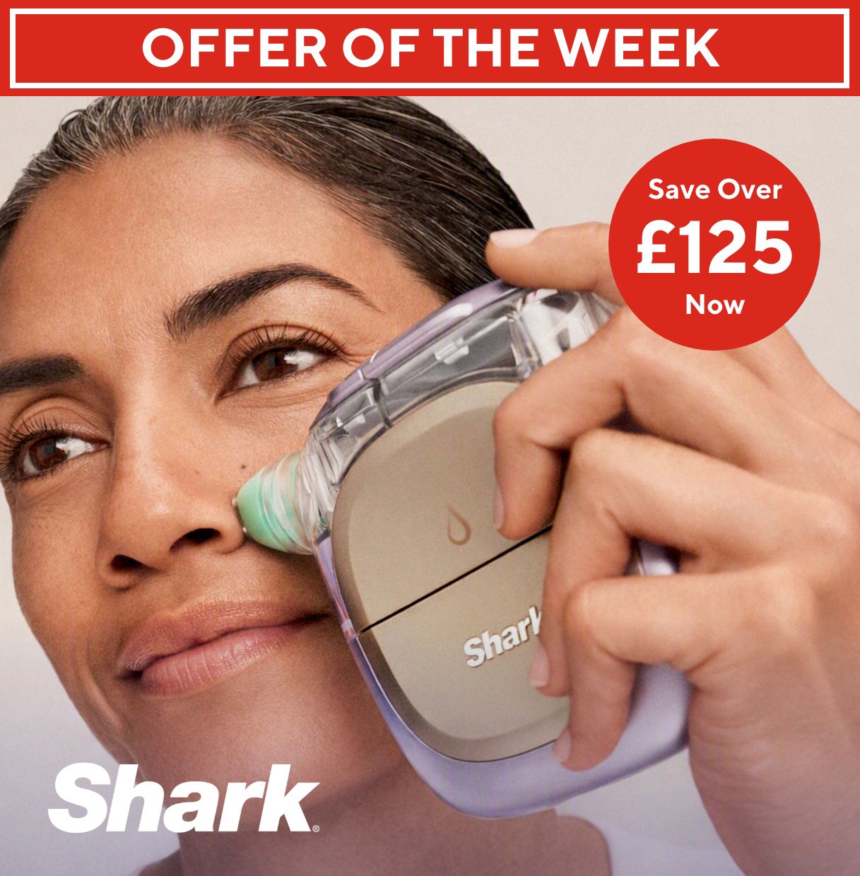 Spread the cost of the Shark FacialPro Glow & Depuffi with XL Topicals