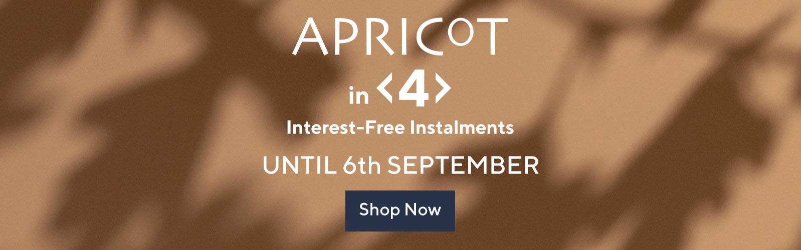 Apricot in 4 Interest-Free Instalments