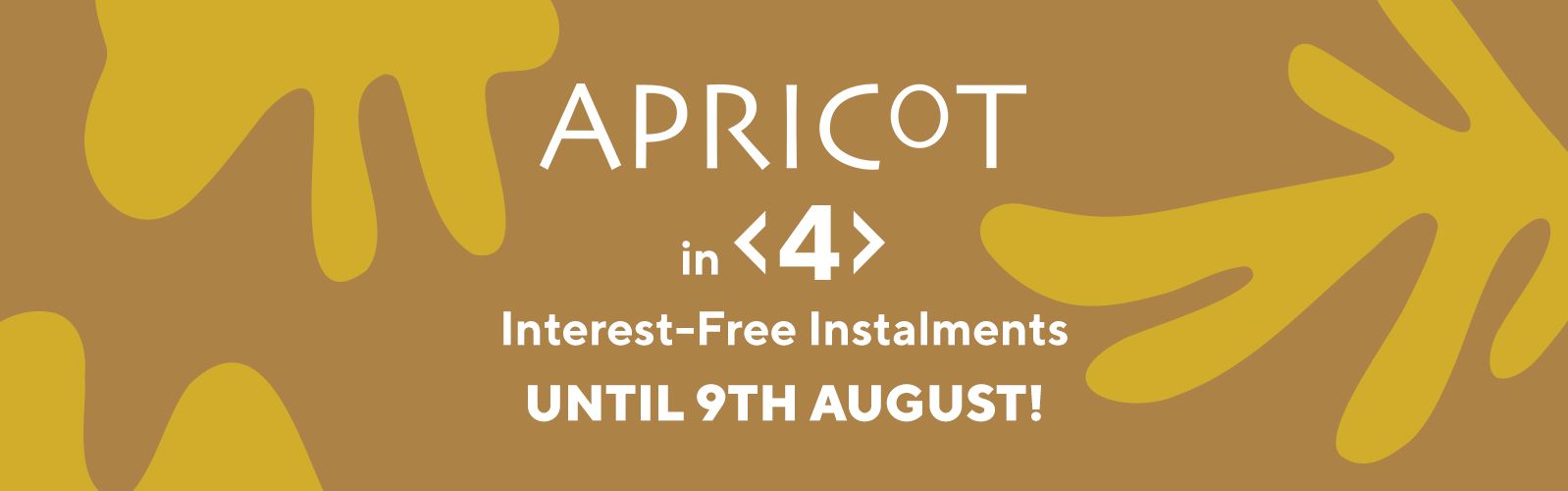 Apricot in 4 interest-free instalments