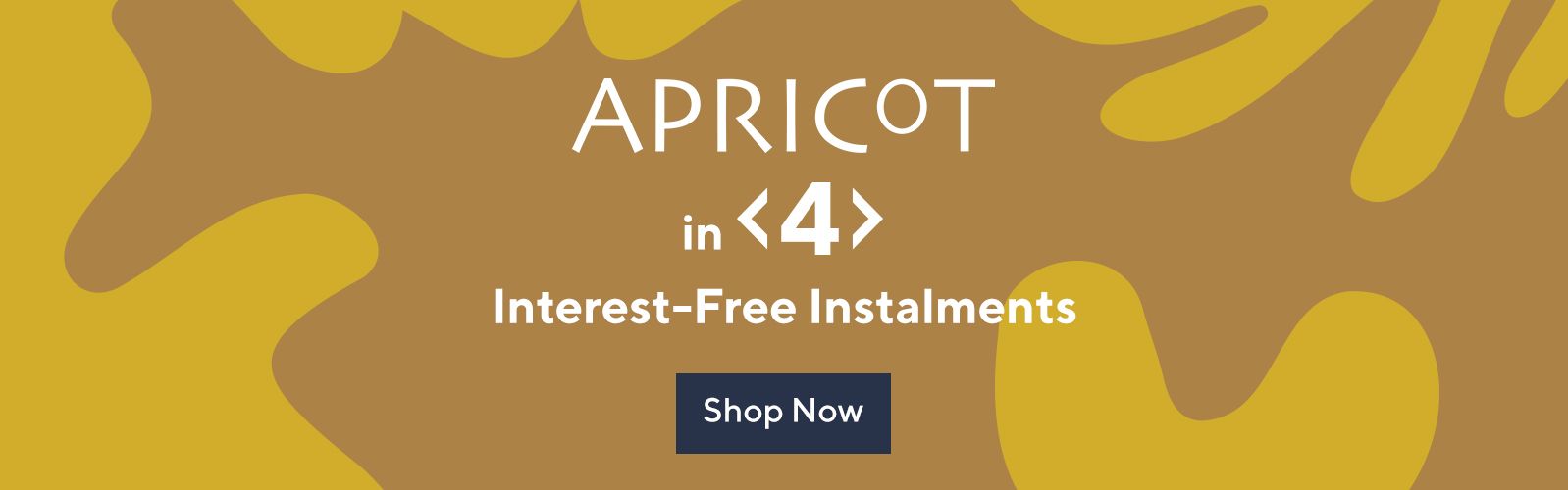 Apricot in 4 interest-free instalments