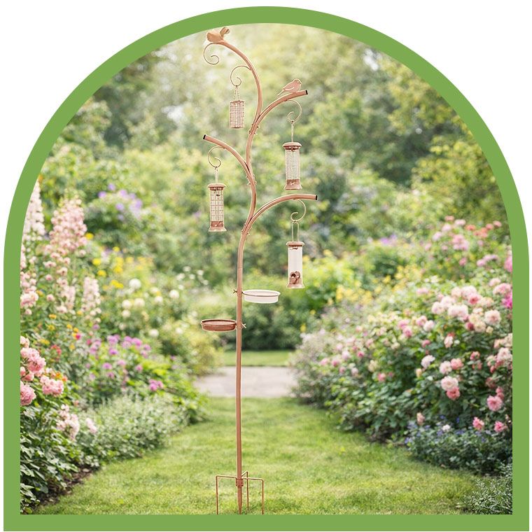 Grumpy Gardener Multi Bird Feeding Station