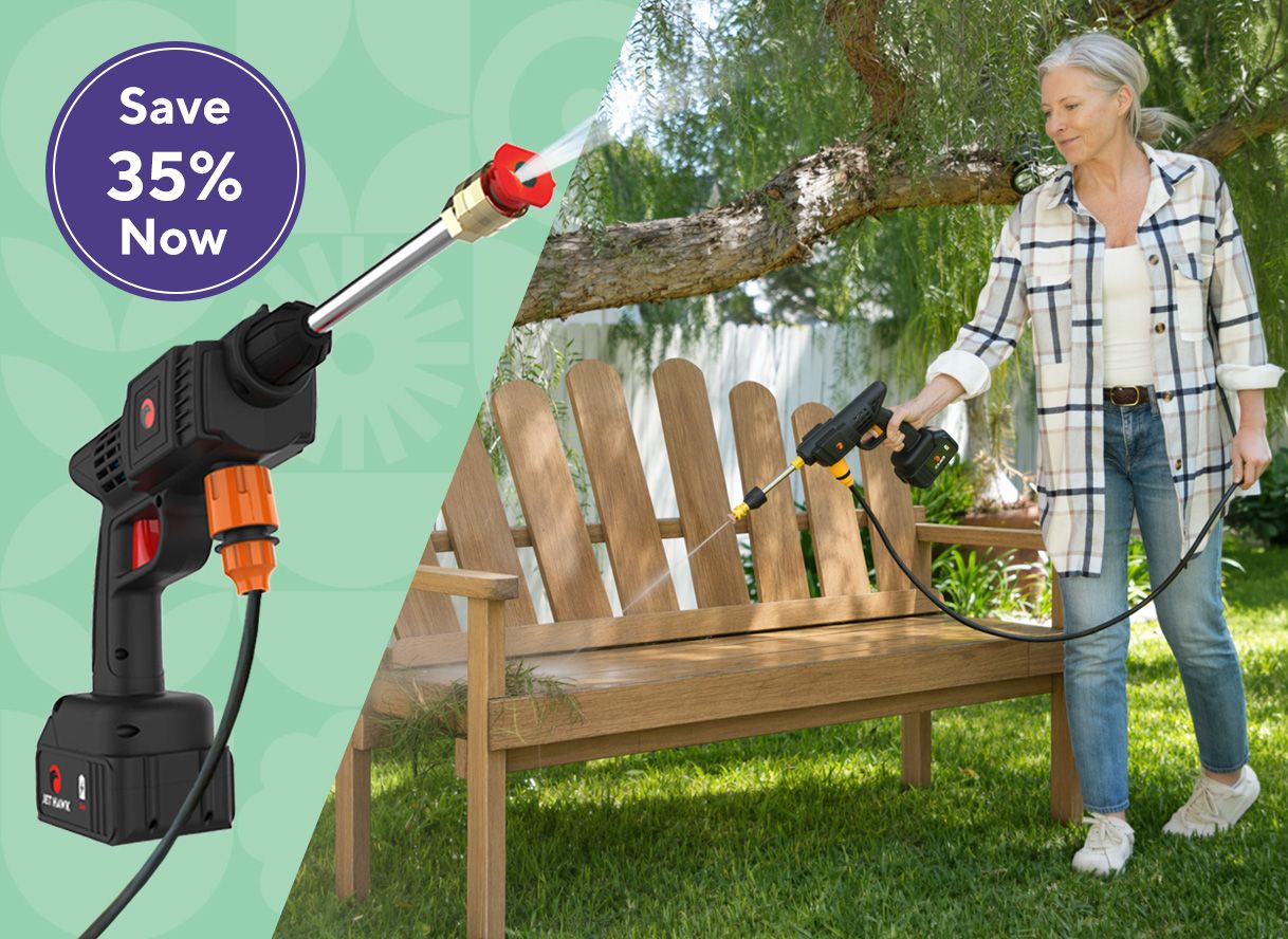Save 35% on the Drew & Cole Jet Hawk cordless pressure washer