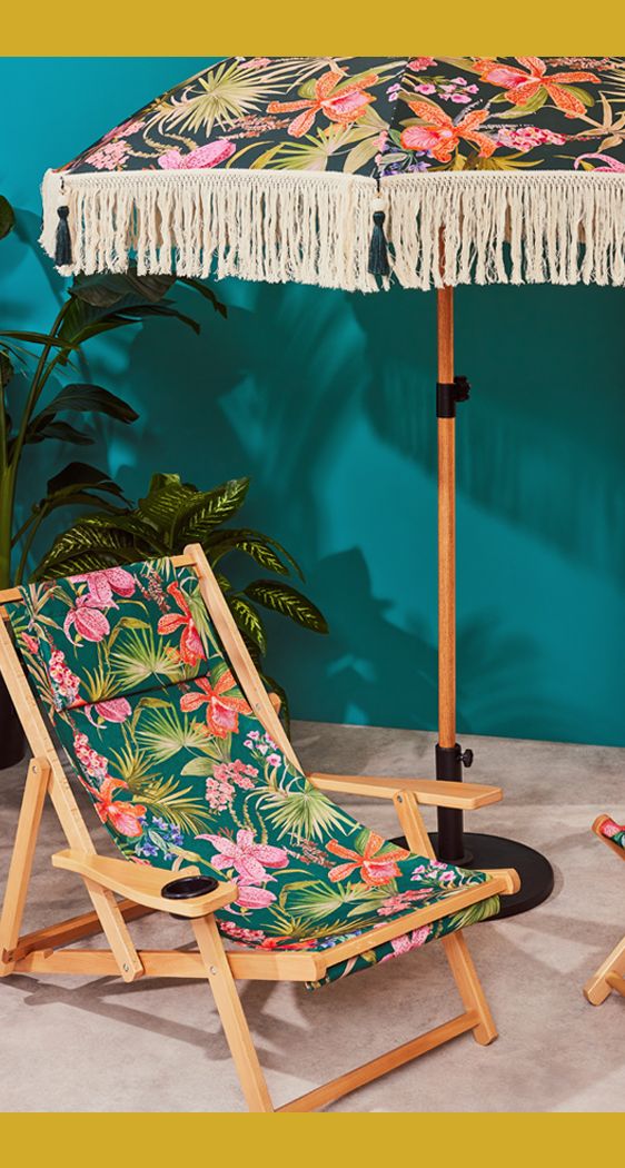 Patterned and bright home decor