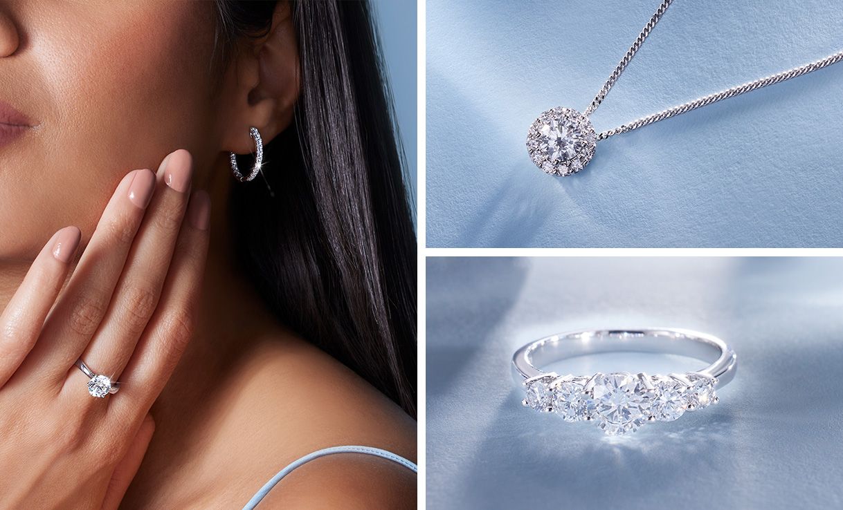Lab-grown diamonds 