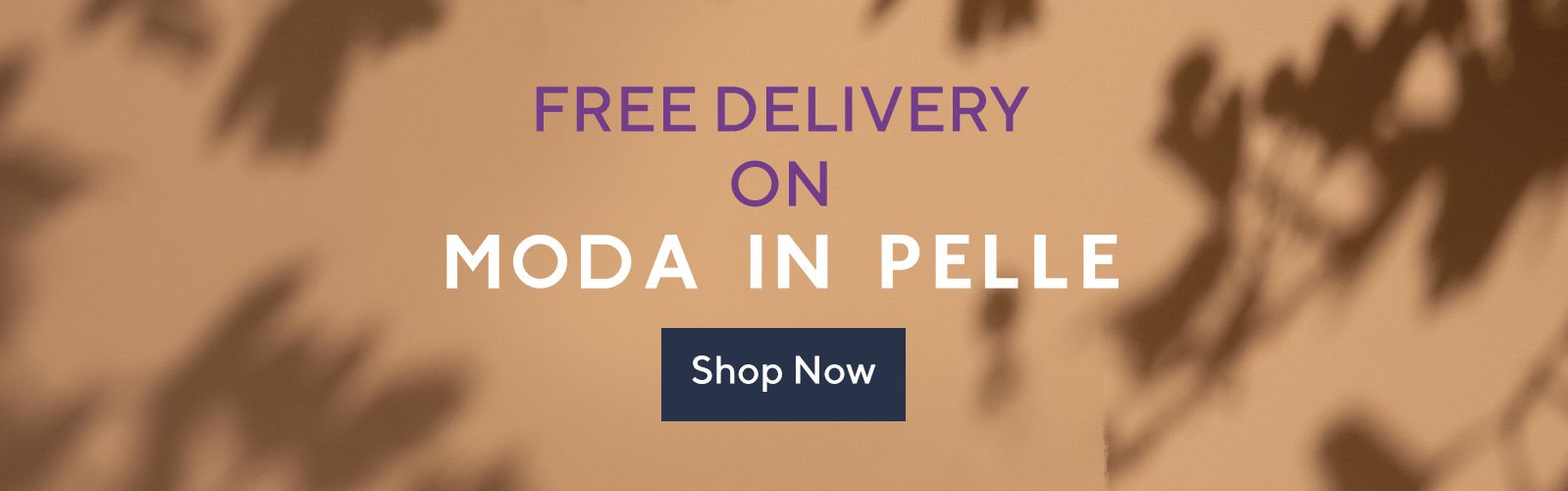 Free Delivery on Moda in Pelle