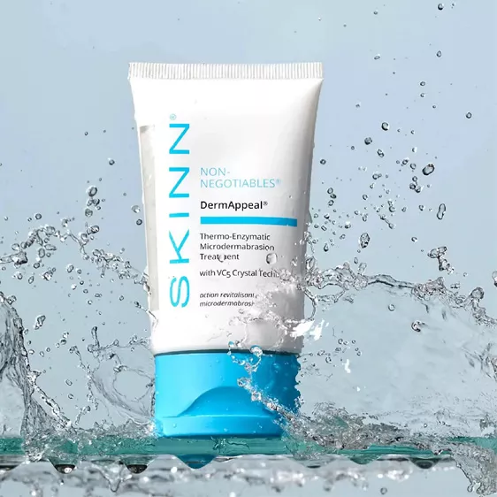 For uneven skin