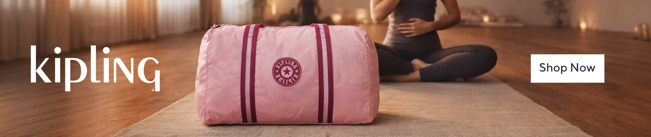 Shop Kipling bags and accessories]