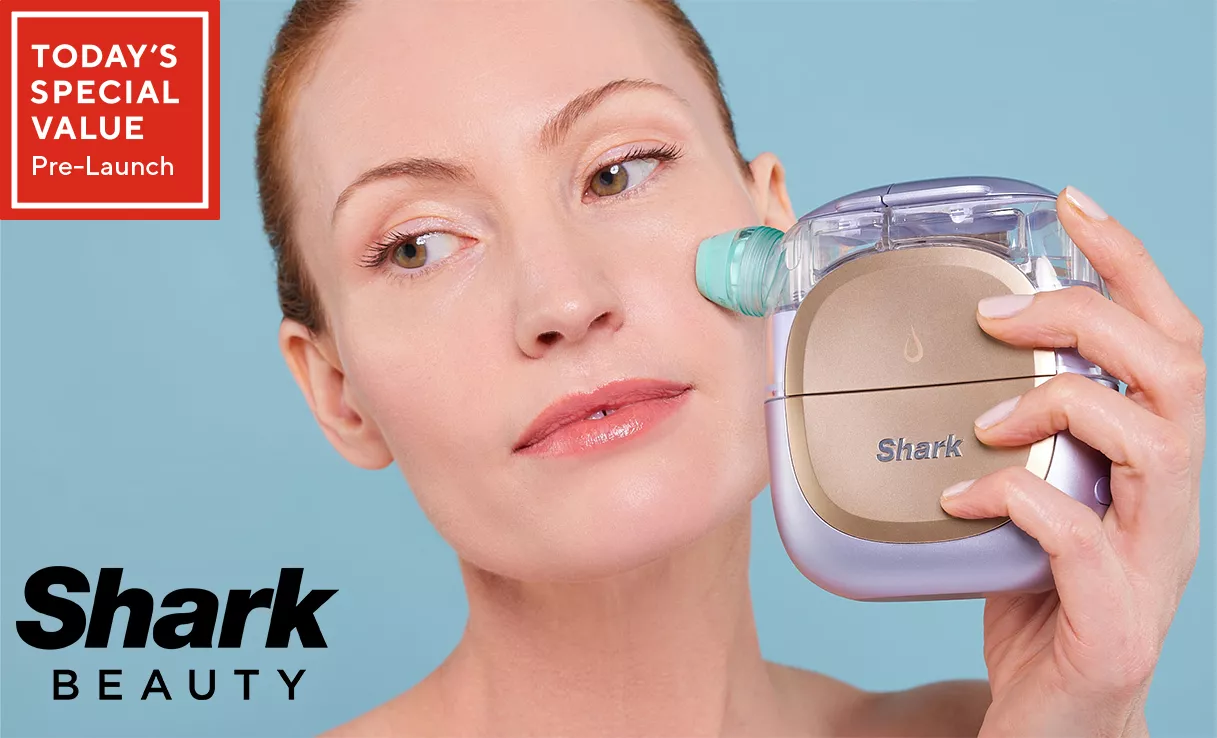Spread the cost of this Shark FacialGlow + Depuffi Facial Device with additional Topical set & Tips