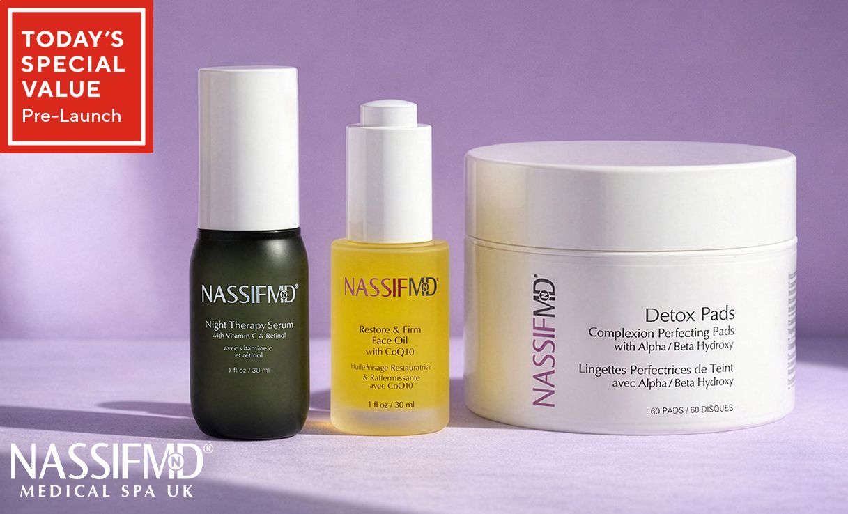 Spread the cost of this NassifMD Hydration Repair Trio