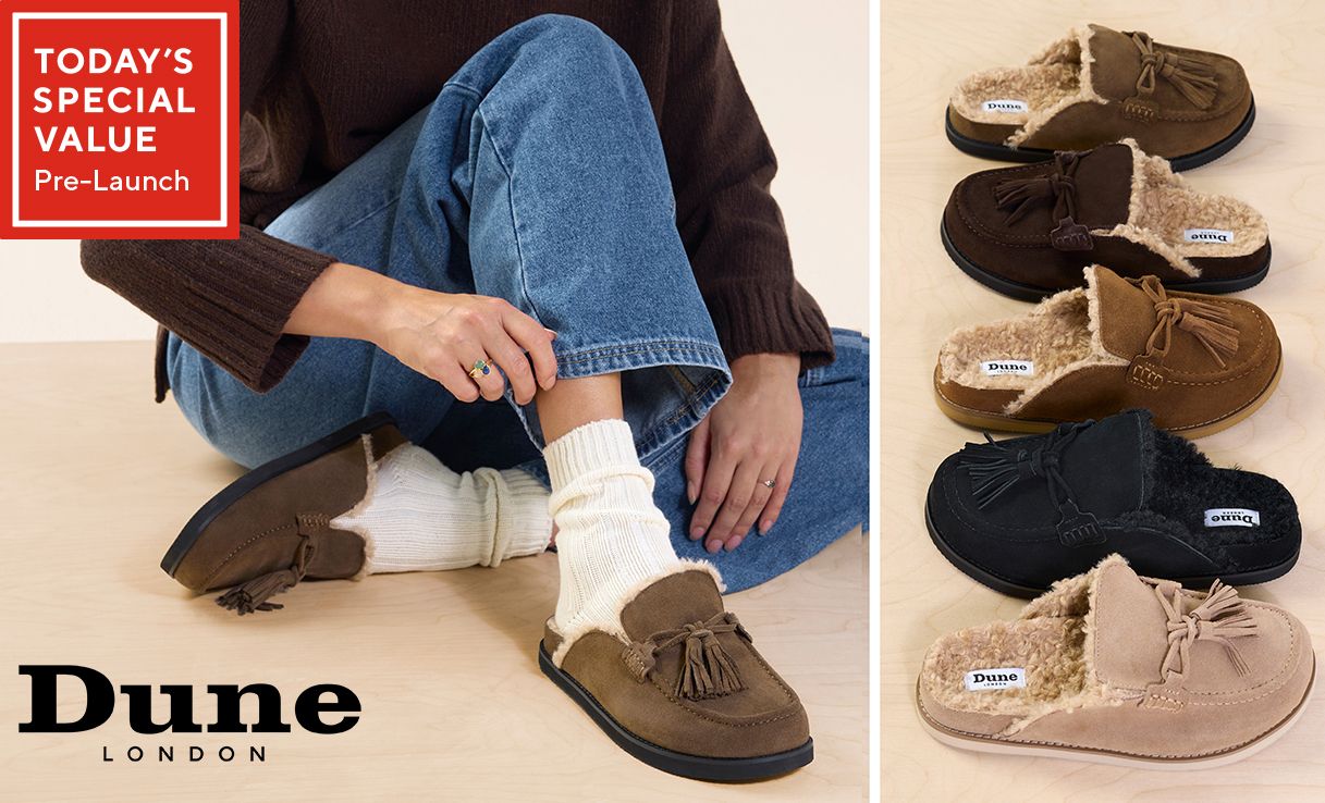 Spread the cost of this Dune London Suede Backless Loafer Mule
