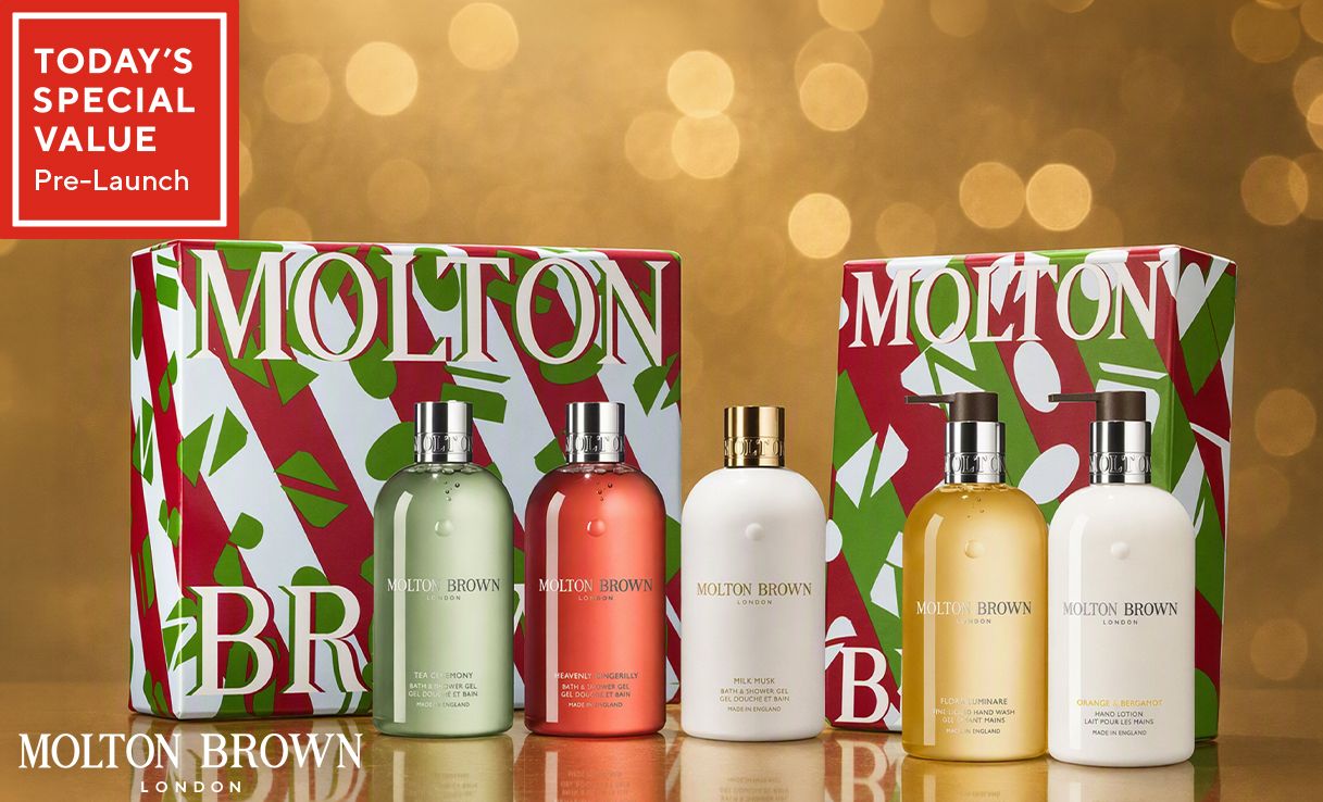 Spread the cost of this Molton Brown Indulgent Bath & Body Gift Collection