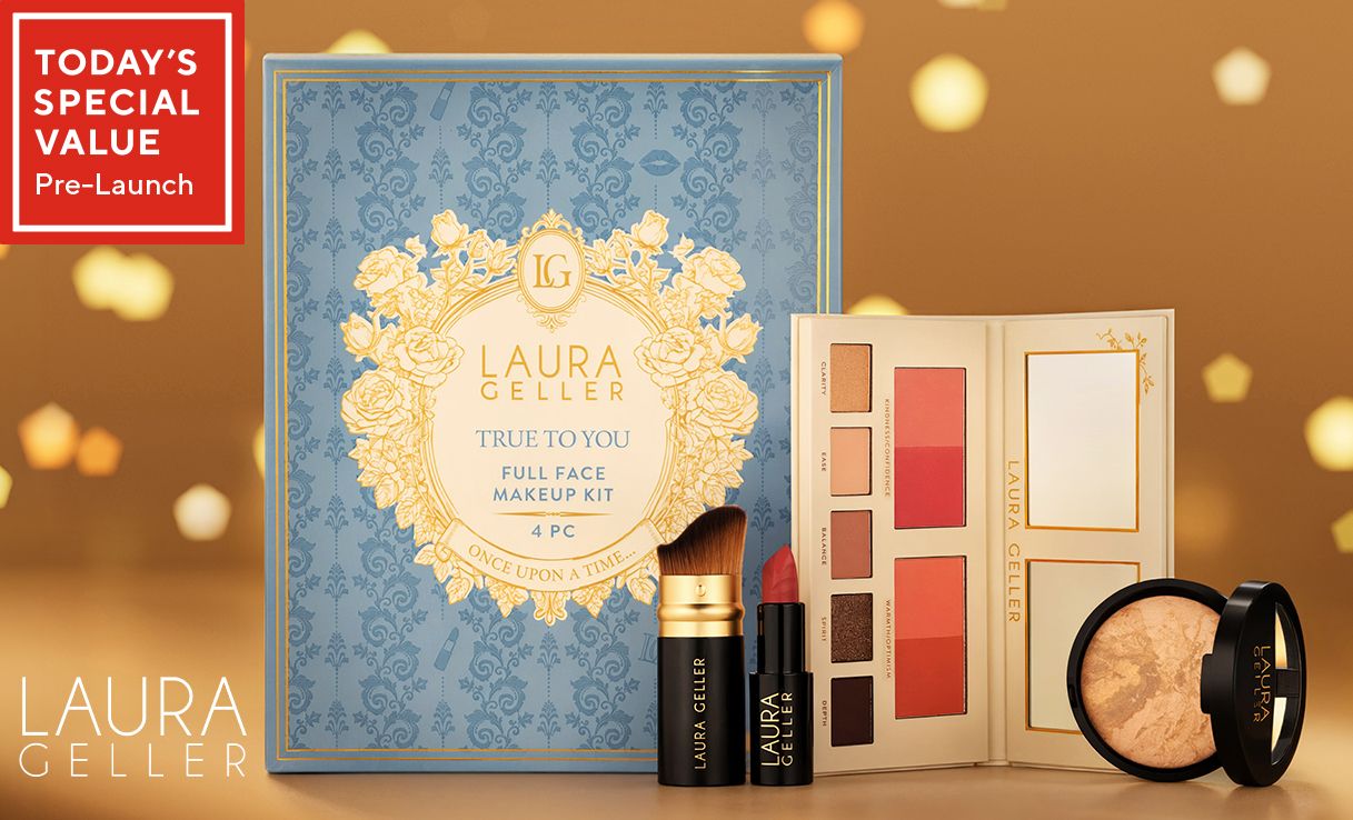 Spread the cost of this Laura Geller Enchanted 4pc Balance n Brighten Holiday Collection