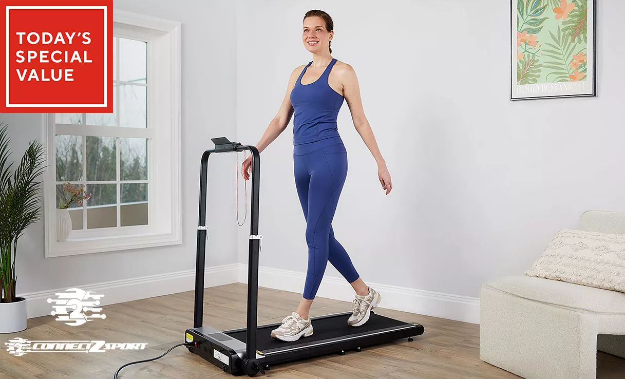 Spread the cost of this Connect 2 Sport Foldable Walking Treadmill