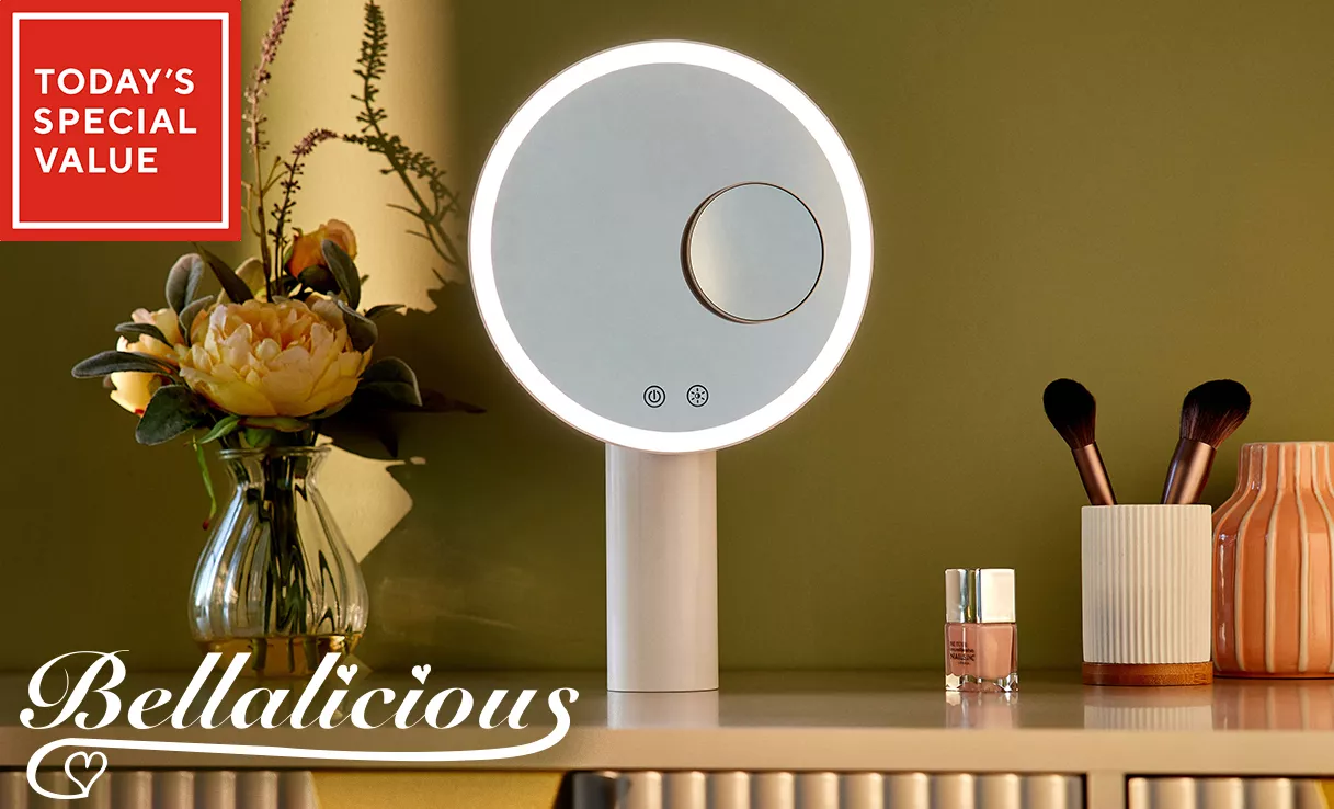 Spread the cost of this Bellalicious LED Illuminated Vanity Mirror 10x Magnification