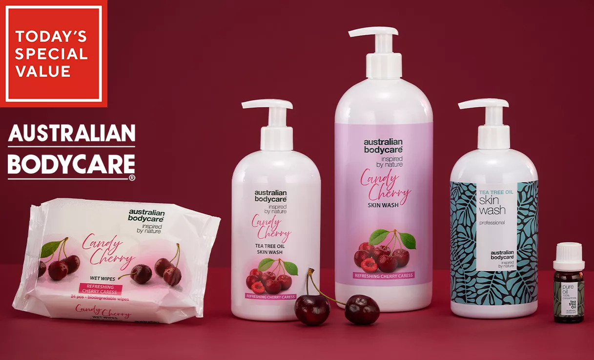 Spread the cost of this Australian Bodycare 5 Piece Skinwash, Wipes & Oil Collection