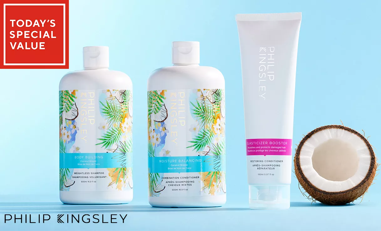 Spread the cost of this Philip Kingsley 3 Piece Coconut Breeze Collection