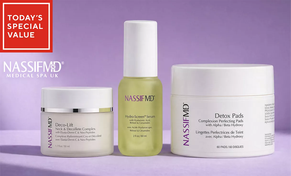 Spread the cost of this NassifMD Skin Reset Eye Refresh 3 Piece Collection