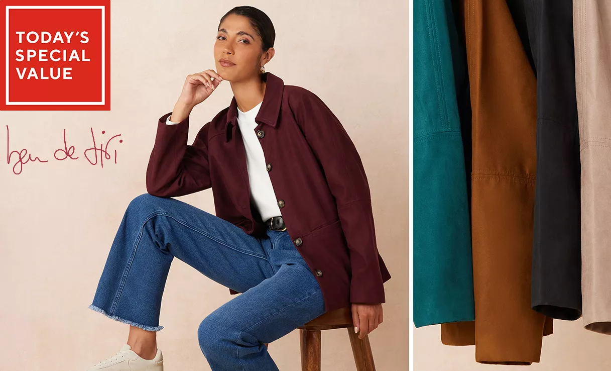 Spread the cost of this Ben De Lisi Faux Suede Jacket