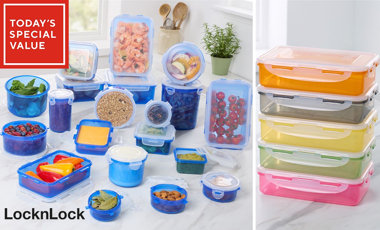 Spread the cost of this Lock & Lock 20th Anniversary 13.5L 20 Piece Set