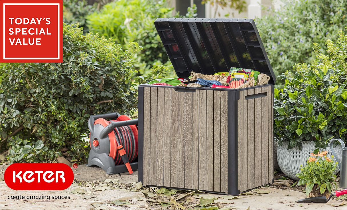 Spread the cost of this Keter Signature 113L Ashwood City Box