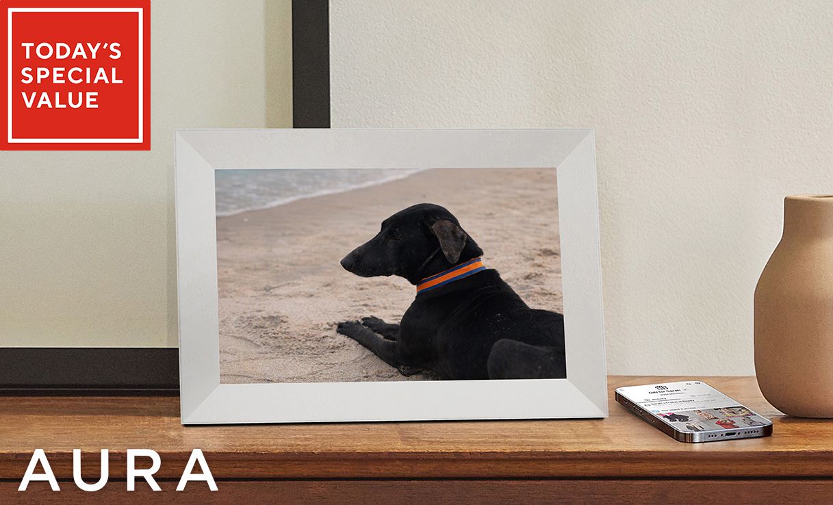 Spread the cost of this The Stone Collection by Aura 10.1" WiFi Digital Photo Frame