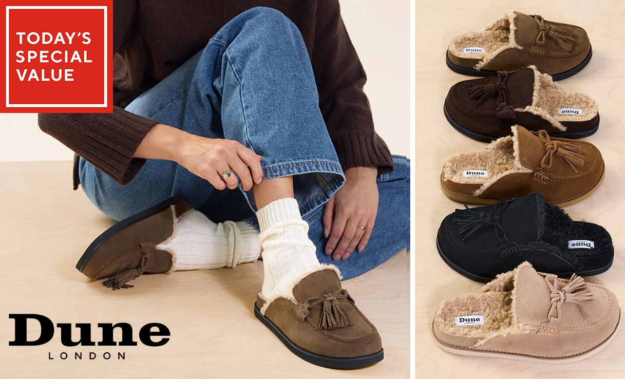 Spread the cost of this Dune London Suede Backless Loafer Mule
