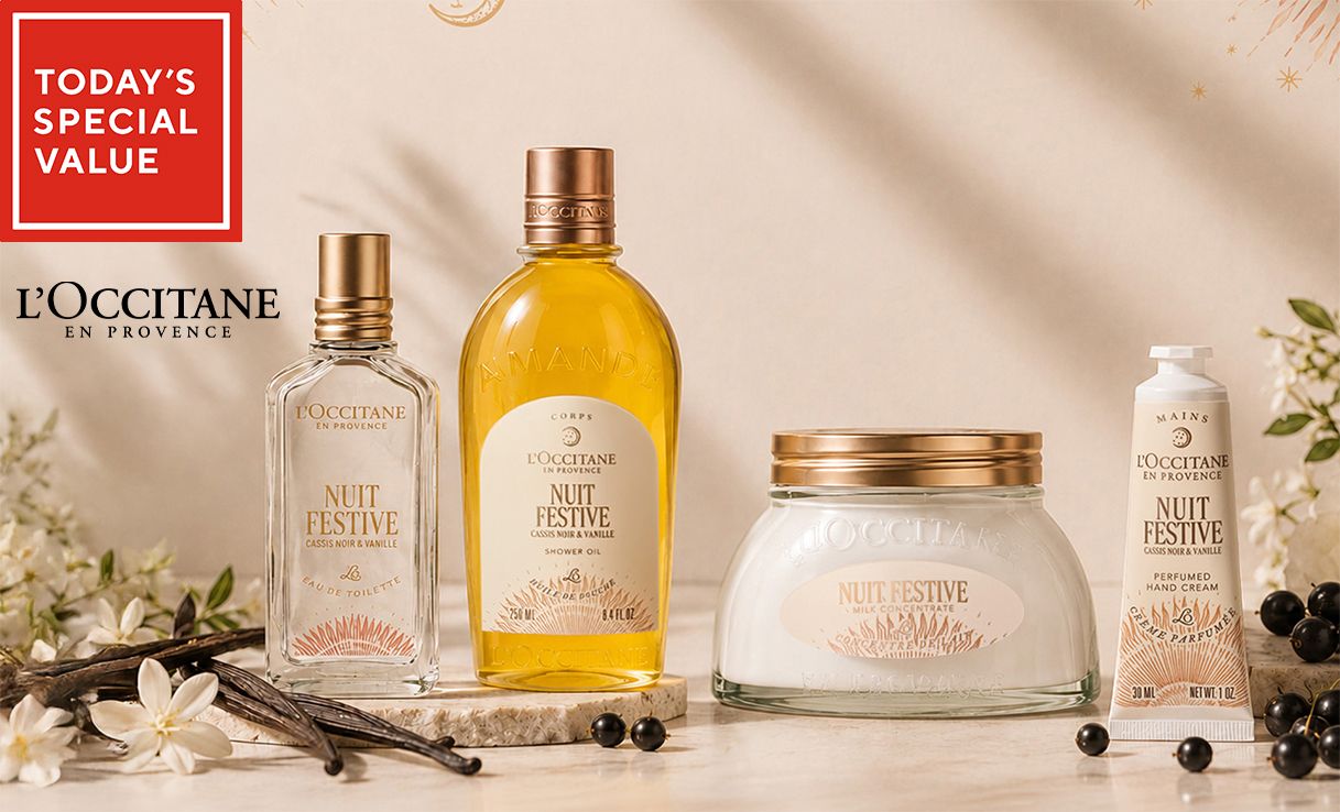 Spread the cost of this L'Occitane Almond Festive Night 4 Piece Collection
